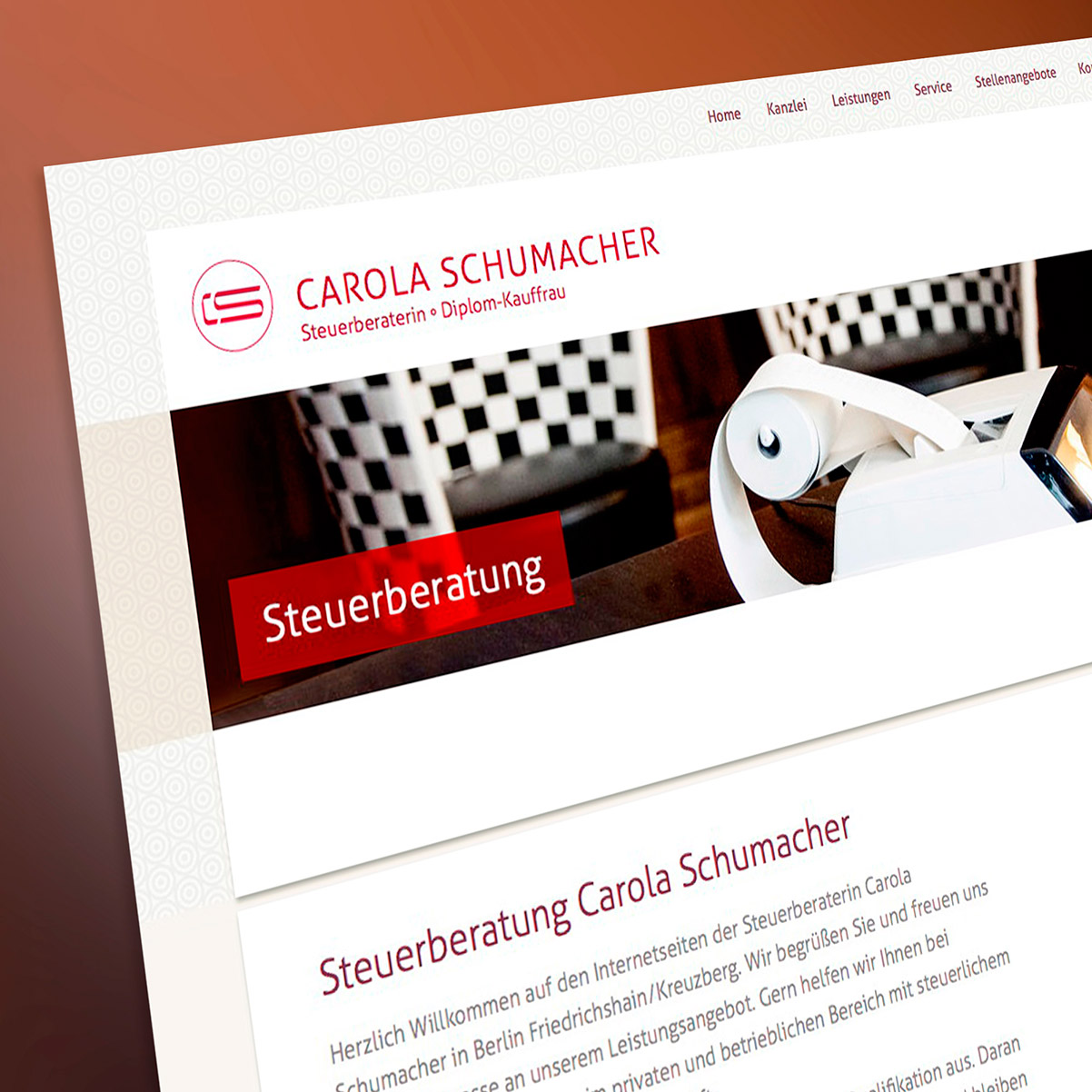 Projekt für StB Carola Schumacher